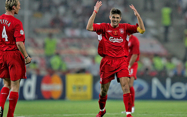 Gerrard in the Champions League final