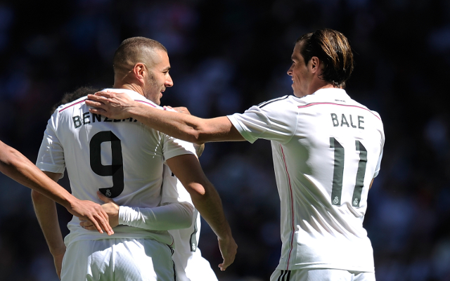 Karim Benzema Gareth Bale Real Madrid