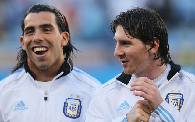 Lionel Messi & Carlos Tevez - Argentina