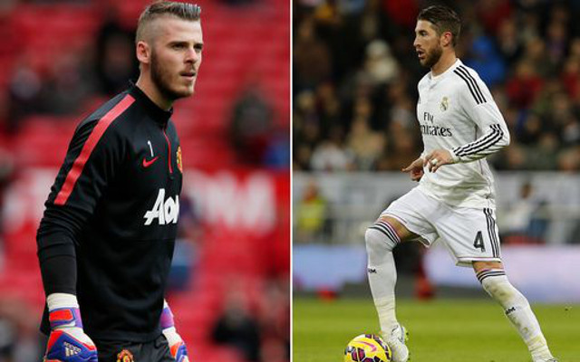 De Gea and Ramos