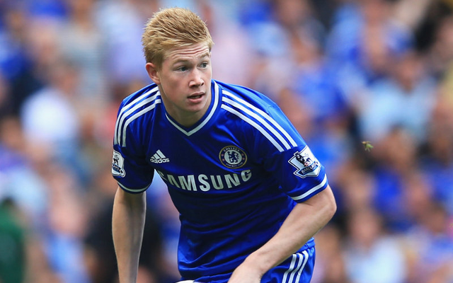 Kevin De Bruyne during his Chelsea days