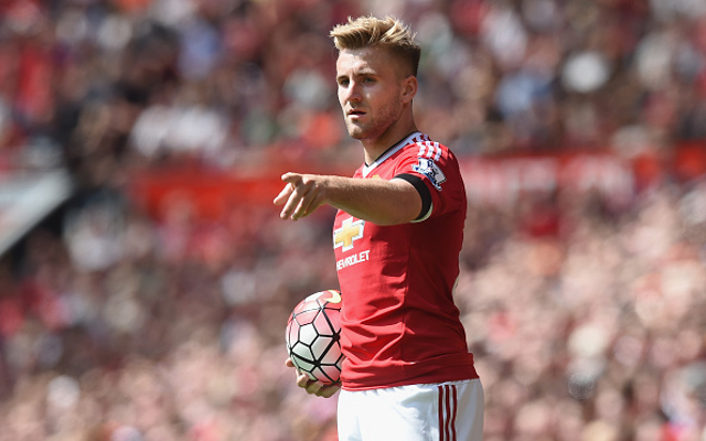 Manchester United handed Luke Shaw fitness boost ahead of Everton match