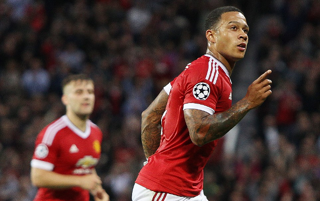 Depay at Man United