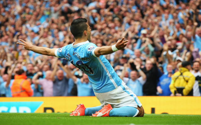 Sergio Aguero Man City