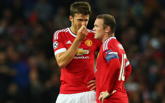 Carrick and Rooney