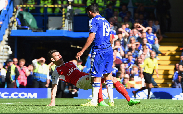 Diego Costa Laurent Koscielny