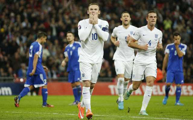 England Confirmed Xi Vs San Marino Shelvey And Vardy Start Rooney Poised To Break Goalscoring Record