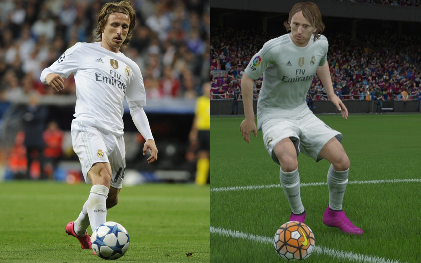 Top 20 FIFA 16 players and what they look like in the game
