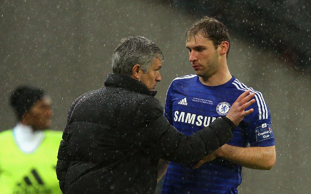Jose Mourinho & Branislav Ivanovic - Chelsea