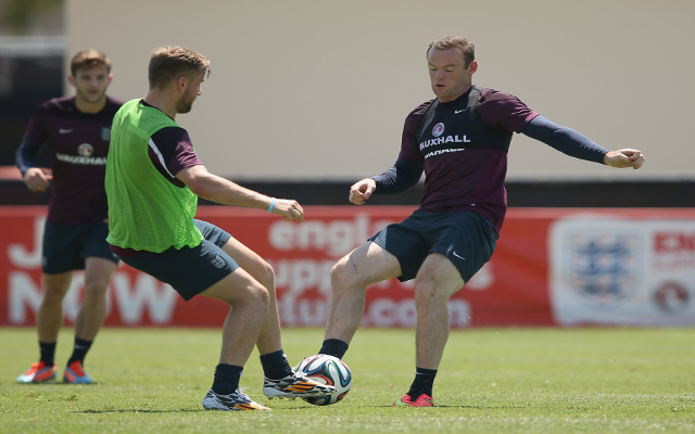 Wayne Rooney Luke Shaw