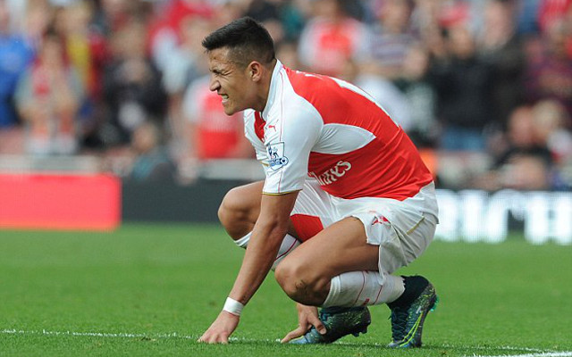 Alexis Sanchez injury