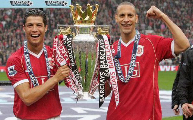 Cristiano Ronaldo Rio Ferdinand