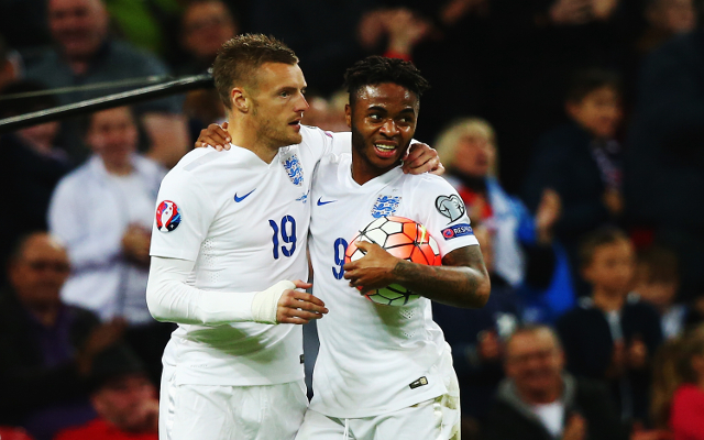 Jamie Vardy Raheem Sterling England