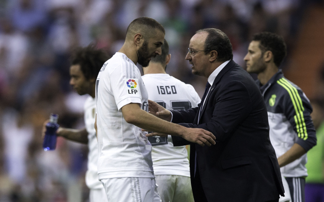 Karim Benzema Rafa Benitez