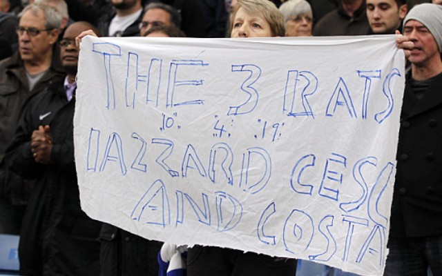 Chelsea rats banner