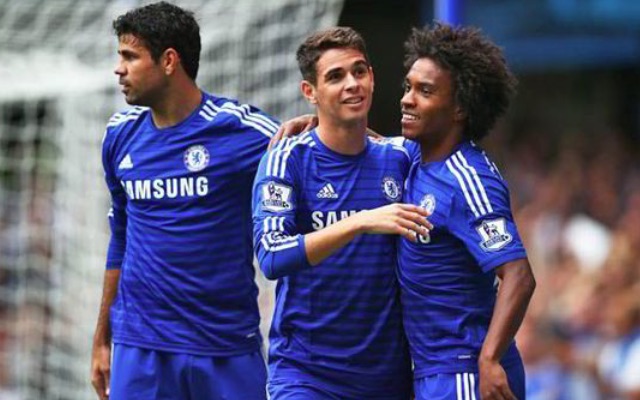 Diego Costa, Willian, Oscar