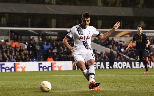 Erik Lamela Spurs v Monaco