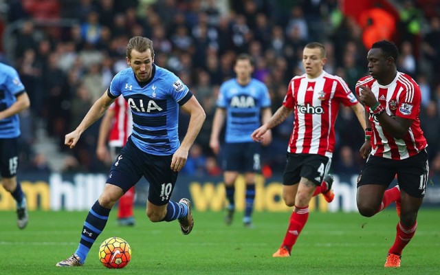 Harry Kane for Tottenham Hotspur vs Southampton