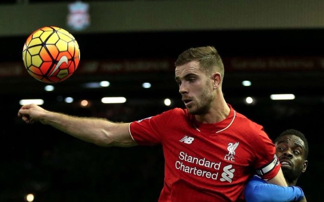 Jordan Henderson Liverpool v Leicester