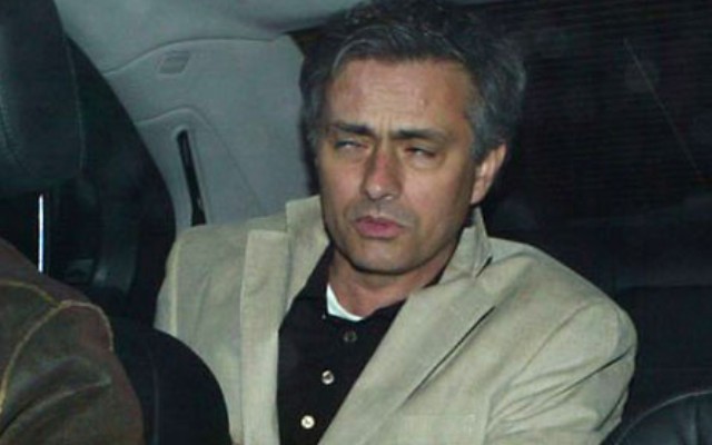 Jose Mourinho taxi