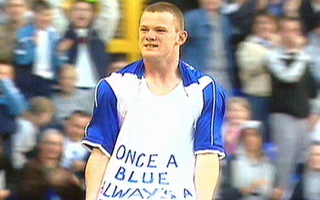 Once a Blue always a Blue Wayne Rooney