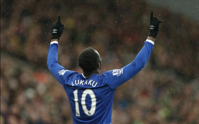 Romelu Lukaku Everton v Norwich