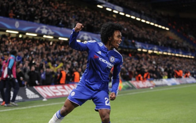 Willian Chelsea v Porto