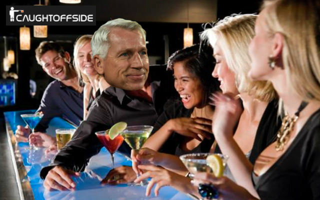 Alan Pardew on the pull