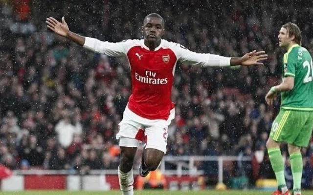 Joel Campbell Arsenal v Sunderland