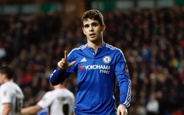 Oscar Chelsea v MK Dons