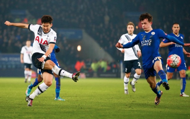 Son Heung-Min goal Tottenham v Leicester