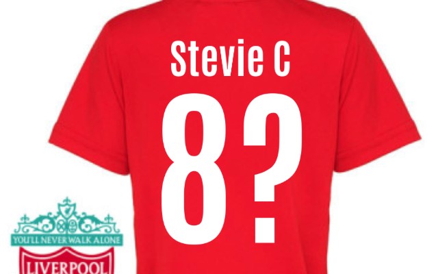Steven Caulker Liverpool shirt