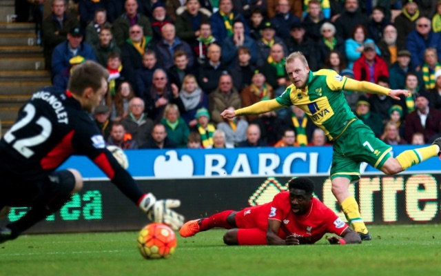 Steven Naismith Norwich v Liverpool