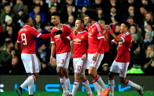 Wayne Rooney Man United v Derby