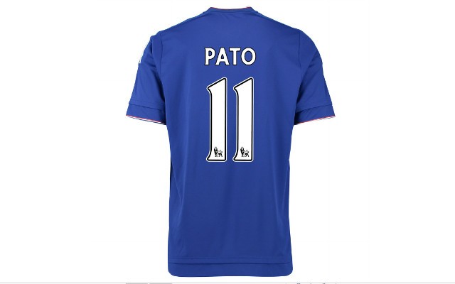 Alexandre Pato jersey number: Brazilian 