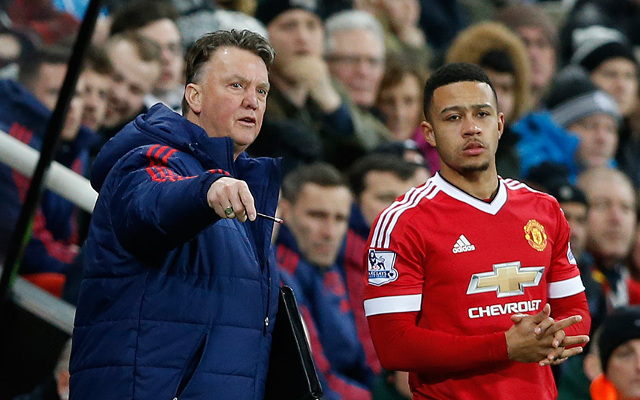 Louis van Gaal Memphis Depay