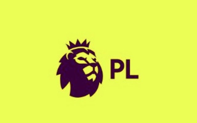 Premier League logo yellow