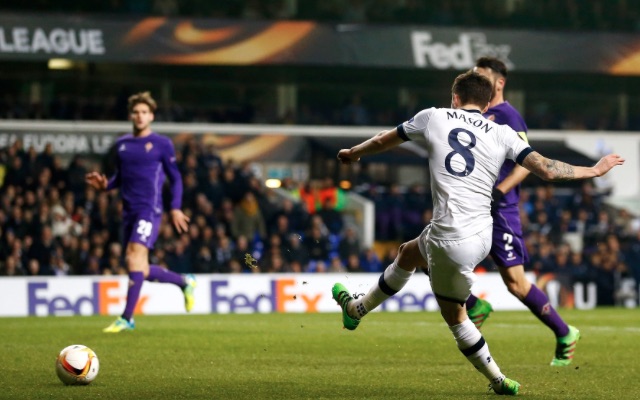 Ryan Mason Tottenham v Fiorentina
