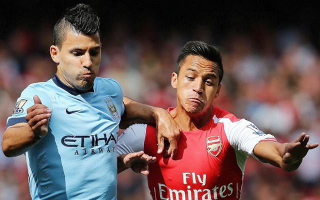 Sergio Aguero Alexis Sanchez