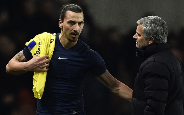 zlatan ibrahimovic jose mourinho