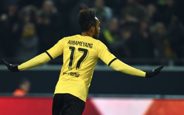 Aubameyang Dortmund v Tottenham