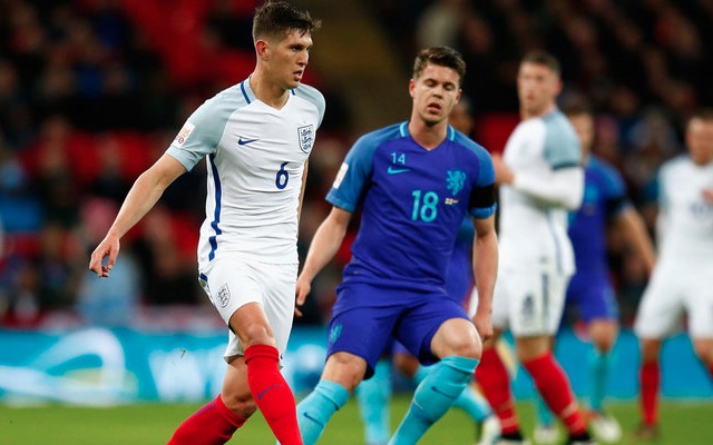 John Stones England v Netherlands