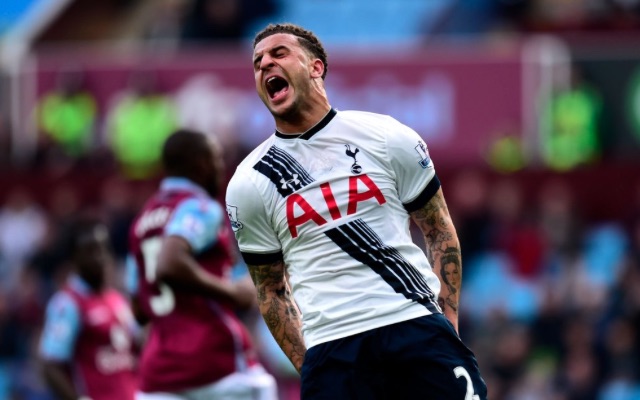 Kyle Walker Tottenham v Aston Villa