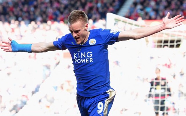 Jamie Vardy Leicester v Sunderland