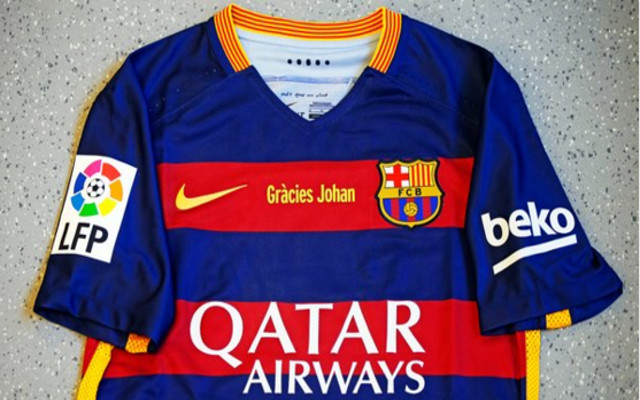 Johan Cruyff kit Barcelona