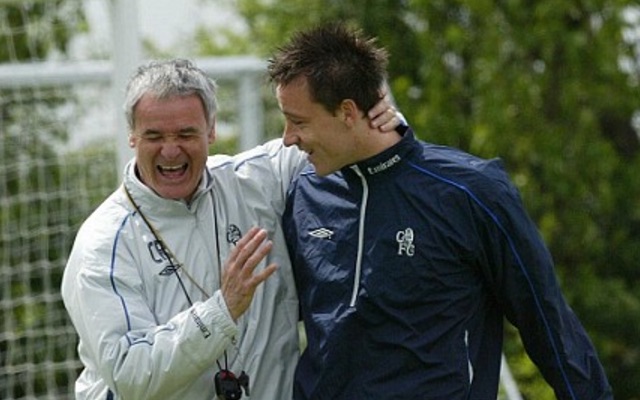 Claudio Ranieri and John Terry