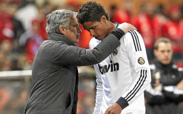 Jose Mourinho & Raphael Varane