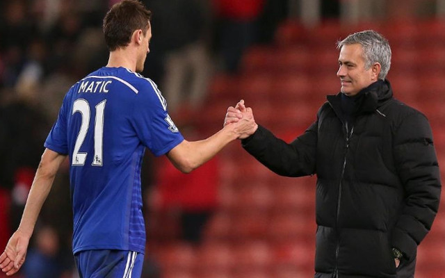 Nemanja Matic Jose Mourinho