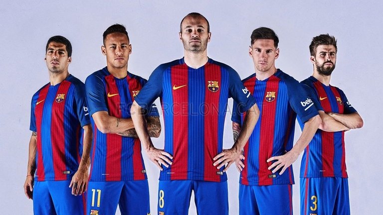 New Barca kit revealed: 1992 champions honoured as Messi, Suarez