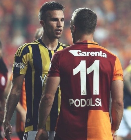 Robin van Persie & Lukas Podolski